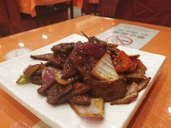 酱爆猪肝-北京小肠陈饭庄(方庄店)