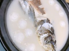花亭湖有机鱼头汤-香山湖家家宴(中山陵店)