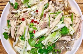 Ginger-Spicy Hand-Shredded Chicken