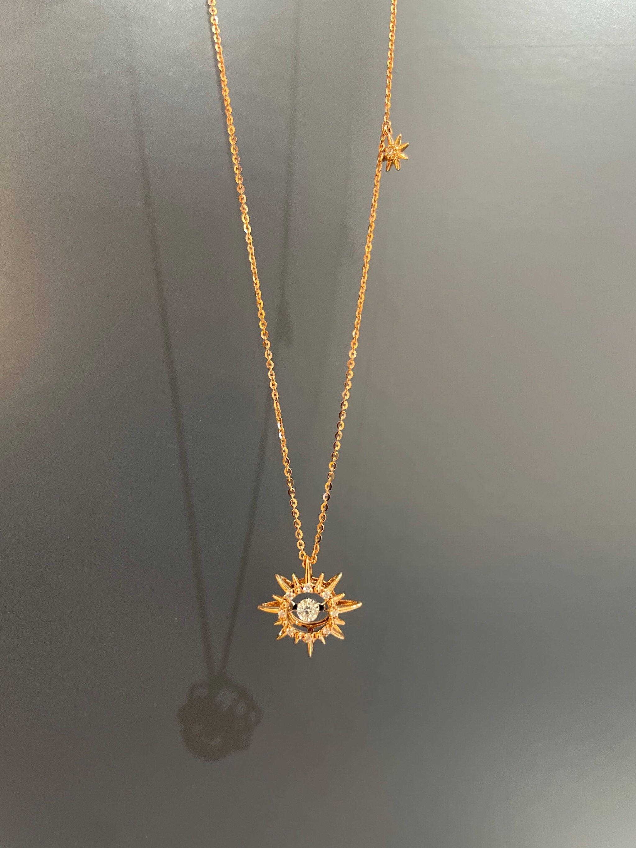 周大福monologue独白 太阳神项链