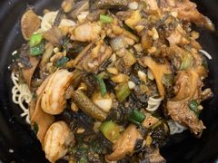 虾爆鳝面-常熟炒浇面馆(蓝旗街店)