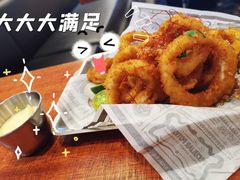 酥炸鱿鱼圈附大蒜蛋黄酱-卡朋厨房(289艺术园区店)