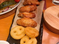 蒜香鸡翼-绿茵阁牛扒餐厅(客村店)