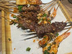 -街角等你.大连海鲜烧烤.经典铁板海鲜串(西安路店)