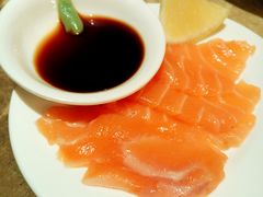 三文鱼刺身-城市名人酒店喝彩西餐厅(人民南路店)