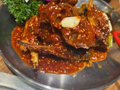 -明洞阿姨·韩式酱蟹烤肉·创意料理(三元桥店)