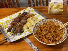 葱油拌面-新疆烧烤王(广灵店)