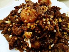 虾仁老爆三-天津乾毓德饭庄·清真传统炒菜·海鲜烧烤(咸阳路店)