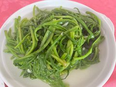 炒麦菜芽-逢友茶楼
