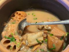 铫子煨排骨粉藕汤-清水亭湖北菜(大屯DT51店)