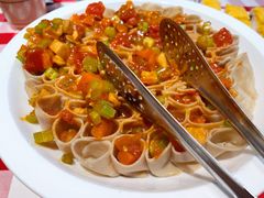 西红柿浇汁莜面-西贝(吴江路湟普汇店)