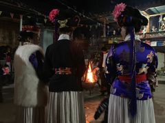 -摩梭篝火晚会