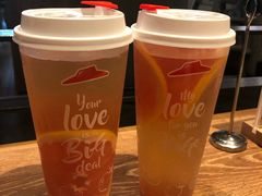 西柚乌龙茶-必胜客(龙茗店)
