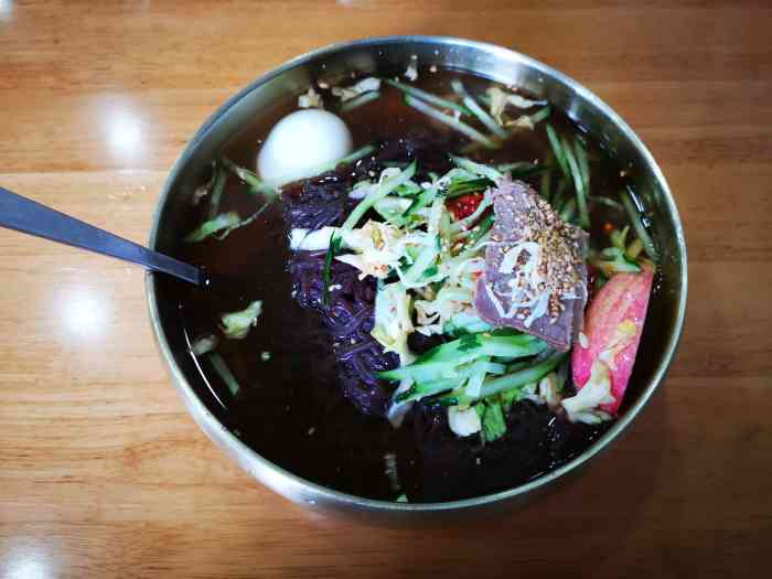 顺姬冷面(长白西路店)-"两面一般人吃不习惯的,主要是太凉,还有冰..."