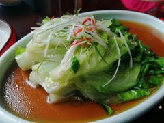 白灼罗马生菜-恭敬李·烤鸭(天坛北门店)