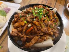 煎锅豉香鸡-宝源饺子(麦子店街店)