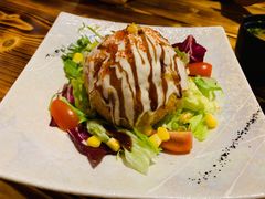温泉蛋土豆球-和蕴日本料理