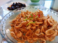 油爆虾-锦江中华村农家乐饭庄