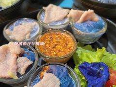 -蝶豆花蓝面条
