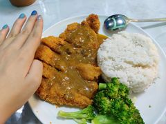 咖喱猪排饭-新荔园茶餐厅(荔湾区府宿舍大院店)