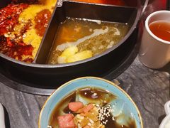 -热火朝天鲜切牛肉火锅(南强街巷店)