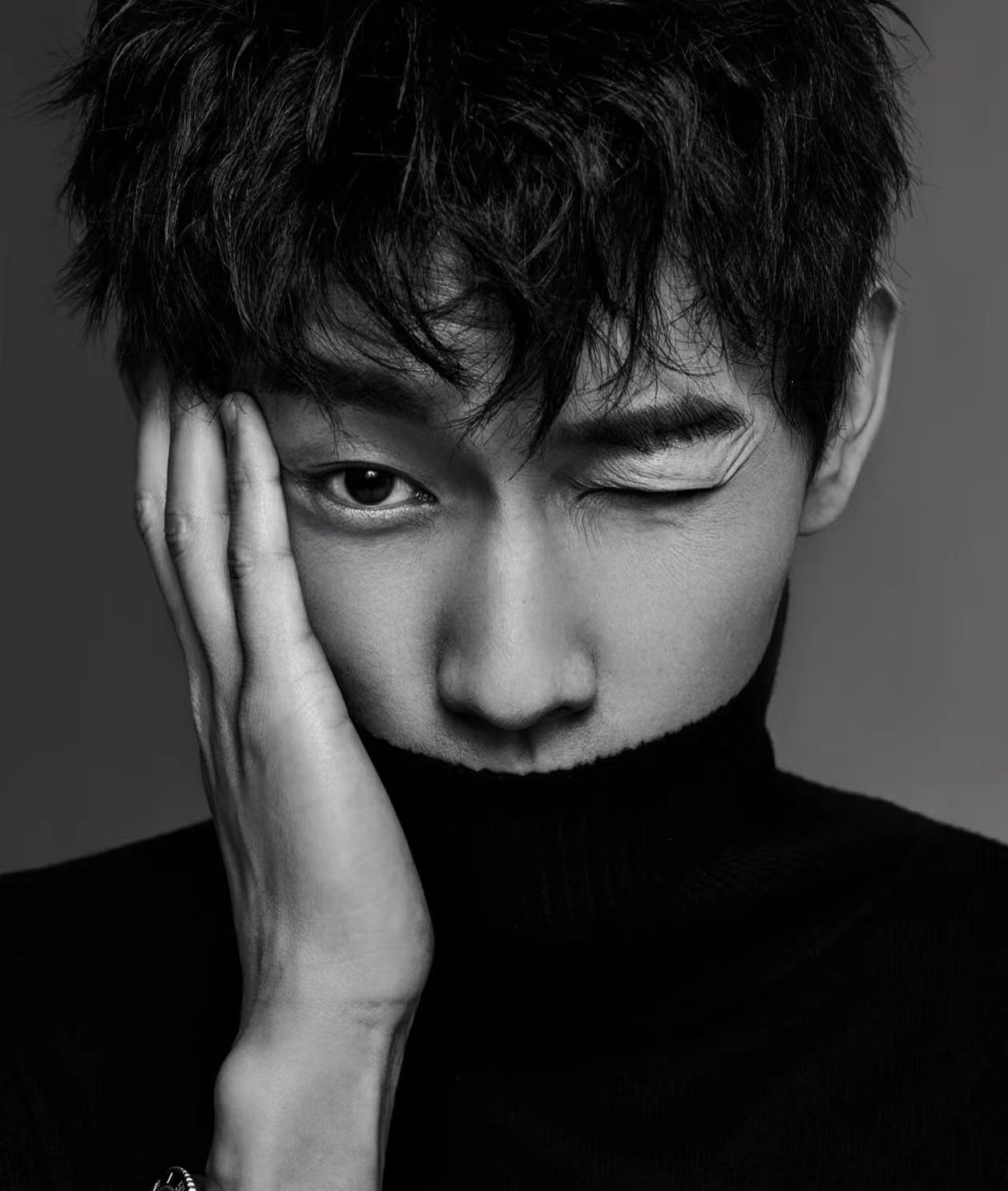 男士必拍的黑白肖像写真