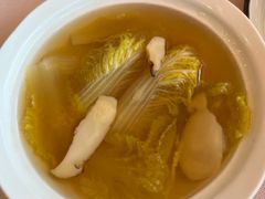 上汤松茸娃娃菜-丰泽园饭店
