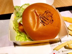 芝啦啦爆浆芝士鸡排堡-麦当劳(海岸城店)