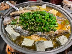 鲜青椒味烤鱼-师烤·豆花烤鱼(深圳坂田天虹店)