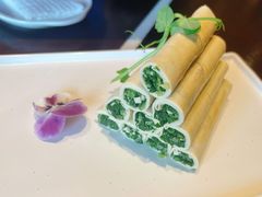 香干马兰头卷-杭州西子湖四季酒店·金沙厅