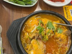 猪骨汤饭-旺清进洞米肠汤