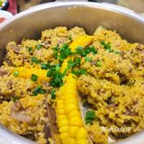 很少看到中午中餐等位的