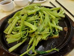 虾酱啫通菜-天宝食坊·啫啫煲大排档(西华路店)