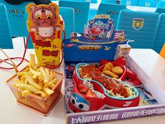 愿望守护者拼盘-超级飞侠主题餐厅
