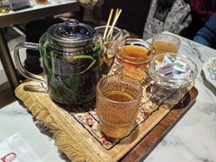 新鲜薄荷茶-丝路有约·优雅新疆菜(万宴城店)