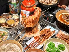 -百彦蒙古包·碳烤羊排·手抓羊肉(万江首店)