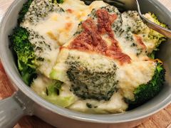 芝士焗西兰花-佰搭果·广式茶餐厅(西华路店)