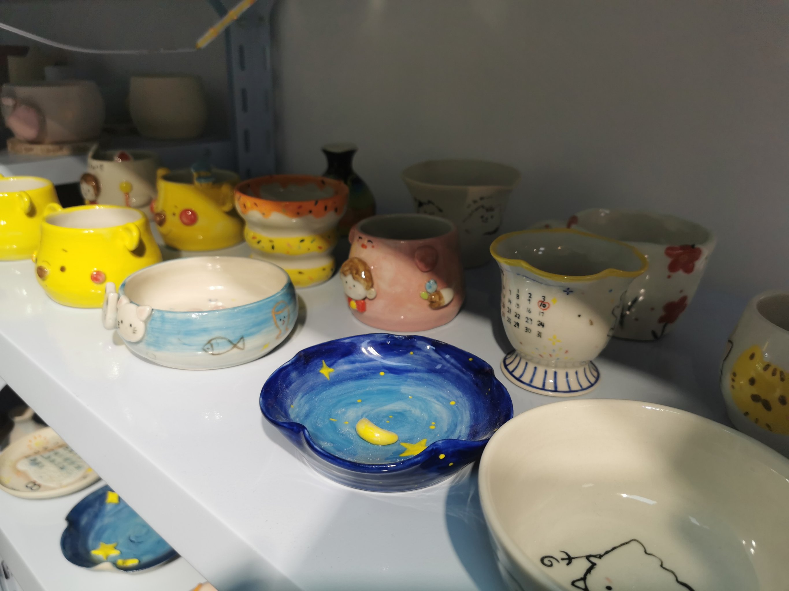 手工陶瓷杯diy