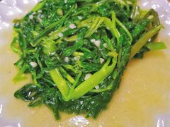 蒜蓉空心菜-蓝湾碧波·老字号·疍家非遗海上餐厅
