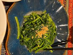 虾酱空心菜-食肆&Fourteen(武林夜市店)