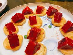 玫瑰鹅肝配上海葱油饼-上海人家花樣年华(中山公园店)