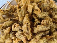 炸鲜蘑-草根堂农场