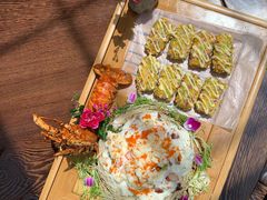 黑松露龙虾炒奶拼海鲜宝-水濂乡宴(水濂山店)