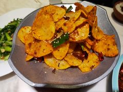 干锅土豆片-茅庐川菜(青岛凯德店)