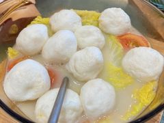 浓鱼汁泡手打鱼腐-悦湖公馆