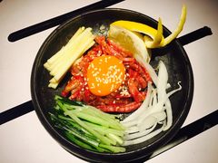 生拌牛肉-赤坂亭M9和牛烧肉·日料398放题(万达店)