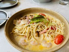 虾仁蟹肉意粉-西语·炭烧牛排(卓越中寰店)