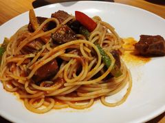 茄汁牛肉意面-斗牛士牛排(南京东路店)