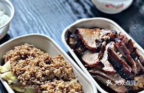 Barbecue Pork and Teriyaki Chicken Combo