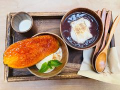 日式红豆汤配烤年糕-oh! by FINE cafe&canteen